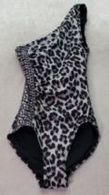 Michael Kors Swimsuit Womens 4 Multi Cheetah Print Lined One Piece One S... - $23.07