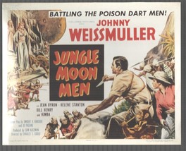 Jungle Moon Men 8x10 Repro Lobby Card Johnny Weissmuller Jean Byron - £26.74 GBP