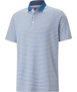 Puma 537447 Mattr Feeder Polo Shirt Lake Blue Stripe ( S ) - $108.62 CAD