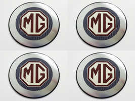 Mg 12 - Set of 4 Metal Stickers for Wheel Center Caps Logo Badges Rims  - $24.90+