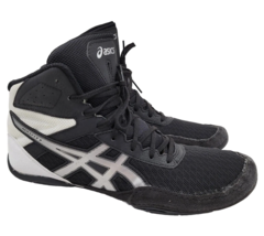 Asics Matflex 6 Men&#39;s US Size 10 Wrestling Shoes Black White 1081A021 - $39.55
