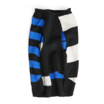 YOULY The Artist Black Stripe Dog Sweater, XX-Small - £10.22 GBP