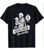 Star Wars Mens Size X-Large The Dadalorian Grogu T-Shirt Black Father Da... - $184.48 MXN