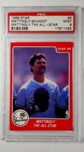 1988 Star #5 Don Mattingly / Mike Schmidt The All Star HOF PSA 9 *Only 3 Higher* - £25.57 GBP