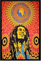 One World Poster Psychedelic Indian Gypsy Bohemian Multicolor Hanging Ethnic - £8.81 GBP
