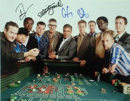 Oc EAN&#39;s Thirteen Cast Signed Photo X6 - Brad Pitt, Matt Damon, George Clooney 11 - £374.12 GBP