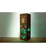 Cernunnos Celtic God Lamp | Cernun Horned Forest God | Sci-fi Punk Style... - $39.80