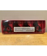 Restoration Hardware Scottie Dog Napkin Rings on Wheels  - Set Of 4 - $327.99 MXN