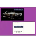 1974 PONTIAC GRAND AM 2 puertas COLONNADE Hardtop ¡POSTAL DE COLOR ORIGINAL... - $6.32