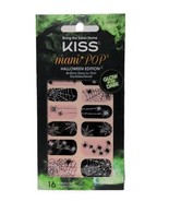 KISS Mani POP Halloween Edition Glow-in-the-Dark 16 Nail Accents NEW 85905 - $9.80 CAD