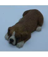 Slugger S44 Lil&#39; Snoozers St Bernard Puppy 1988 Sandicast Signed By Sand... - $24.04