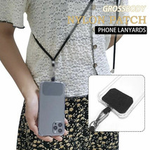 Universal Cross Body Nylon Patch Phone Lanyard Mobile Phone Strap Adjust... - $71.51 MXN