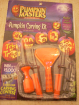 pumpkin masters carving kit 4 piece unused - £4.77 GBP