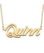 Quinn Name Necklace for Best Friend Family Member Birthday Christmas Gift - €13,63 EUR