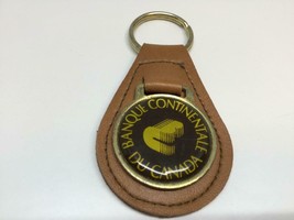Vintage Promo Keyring Banque Continentale Du Canada Keychain Ancien Porte-Clés - £7.97 GBP