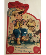 Vintage 1950s Valentines The Words Say I Love You Box2 - $5.93