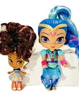Nickelodeon Dolls &quot;Shimmer 6&#39;&#39;T &amp; Zahramay 4&#39;&#39;T&quot; LOT of 2 VINTAGE ~ Pre-... - $14.80