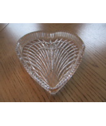 Waterford Crystal Heart Shape Dish Tray Hallmarked 7.5&quot; - $66.05 CAD