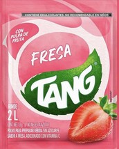 Tang Fresa Strawberry Flavor Drink Mix No Sugar Needed Makes 2 Liters Pa... - $13.81