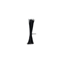 4xem 4X8ZIPTIE100B 100PK 8IN CABLE TIES BLACK NYLON ZIP TIE WRAPS UL TAA... - $28.59