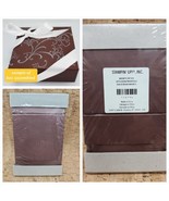 Stampin&#39; Up! Magnetic Gift Box Brown Retired in 2010 New Sealed - $12.98
