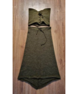 FAB GREEN TUBE TOP AND SKIRT COP. COPINE TWO PIECE SIZE S - £76.06 GBP