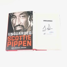 Scottie Pippen Signed Book PSA/DNA Autographed Unguarded Chicago Bulls - £160.84 GBP