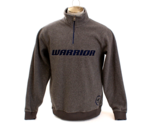 Warrior Gray Quarter Zip Heavy Fleece Pullover Men&#39;s M NWT - $79.19