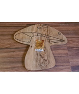 Retro Mushroom Shaped Charcuterie Cutting Board 14&quot;×12&quot; - $652.86 MXN