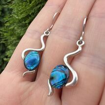 Vintage Sterling Silver 925 Women's Jewelry Stud Earrings Stone Gift Box... - $94.00