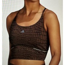 Adidas HIIT 45 SECONDS CROCO CROP TANK TOP Workout Size XL New with tags - $750.60 MXN