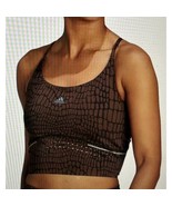 Adidas HIIT 45 SECONDS CROCO CROP TANK TOP Workout Size XL New with tags - $54.16 CAD