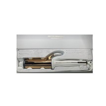 Kristin Ess 2&quot; White/Gold Soft Bend Curling Iron with Swivel Cord (184-KES-0193) - £23.36 GBP
