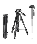 NEEWER Portable Aluminum Alloy Camera 2 in 1 Tripod Monopod Max. 70&quot;/177... - £61.00 GBP