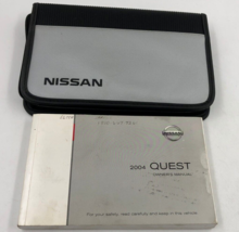 2004 Nissan Quest Owners Manual Handbook with Case OEM J03B43001 - £21.34 GBP