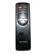 Daewoo Remote Controller UM-3 R6 VCR TV CD Player Black Used Tracking - £20.23 GBP