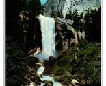 Vernal Falls Yosemite National Park California CA Chrome Postcard V24 - £1.54 GBP