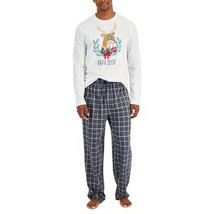 Family Pajamas Matching Mens Papa Deer Pajama Set - £16.71 GBP