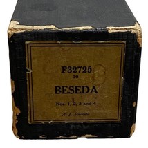 QRS Player Piano Roll Beseda F32725 Bohemian National Dance Fred Heller ... - £11.57 GBP