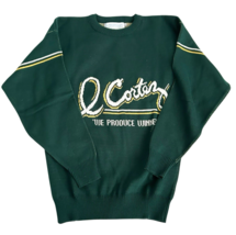 Vtg 80s El Cortez Green Small Sweater Paragon Sportswear Vegas NWOT Crew... - $51.30