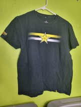 Rockstar Energy Drink Shirt Medium Black Short Sleeve Tee Cotton Crew Ne... - $24.50
