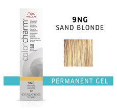 Wella Colorcharm Gel Permanent Hair Color - 9NG Sand Blonde