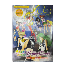 Dvd Anime Sailor Moon Sea 1-6 Vol.1-239 End + 5 Movie English Dubbed - £53.04 GBP
