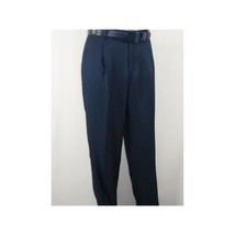 Men 2pc Walking Leisure Suit Short Sleeves By DREAMS 256-01 Solid Navy Blue image 2