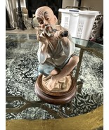 Vtg Ardco Figurine Old Man W Pipe Porcelain Hand Painted 6&quot; Fine Quality 9 - $24.99