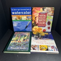 Watercolor Painting Hardcover Book Bundle [Book 108] - $14.96