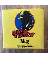 NEW Disney’s Dick Tracy LOGO Mug By Applause In Original Box Vintage Nev... - $12.60