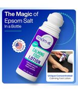 EPSOM-IT Calming Foot Lotion - Roll On Magnesium Sulfate Lotion for Tire... - $40.77 CAD