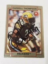 Darrell Thompson Green Bay Packers 1990 Action Packed Autograph Card #5 READ DES - £3.89 GBP