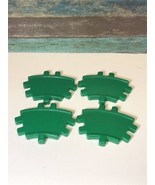 Little Tikes Wee WAFFLE BLOCKS Building Toy Green CURVED Street Road Lot... - £14.14 GBP